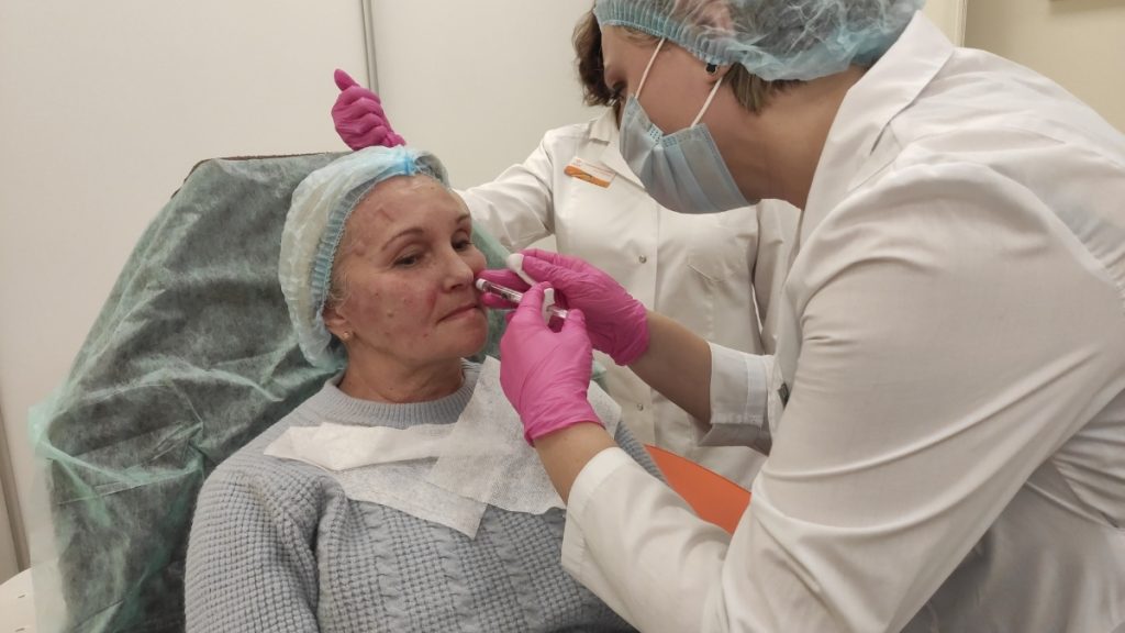 Преподаватели курса по контурной пластике носогубной складки