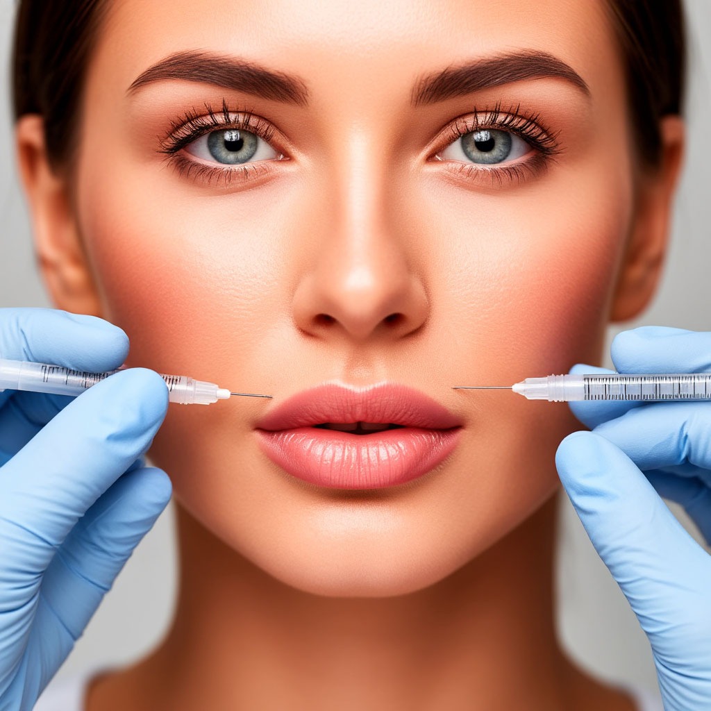 Коррекция асимметрии губ филлерами: протоколы, техники и профилактика осложнений для врачей-косметологов